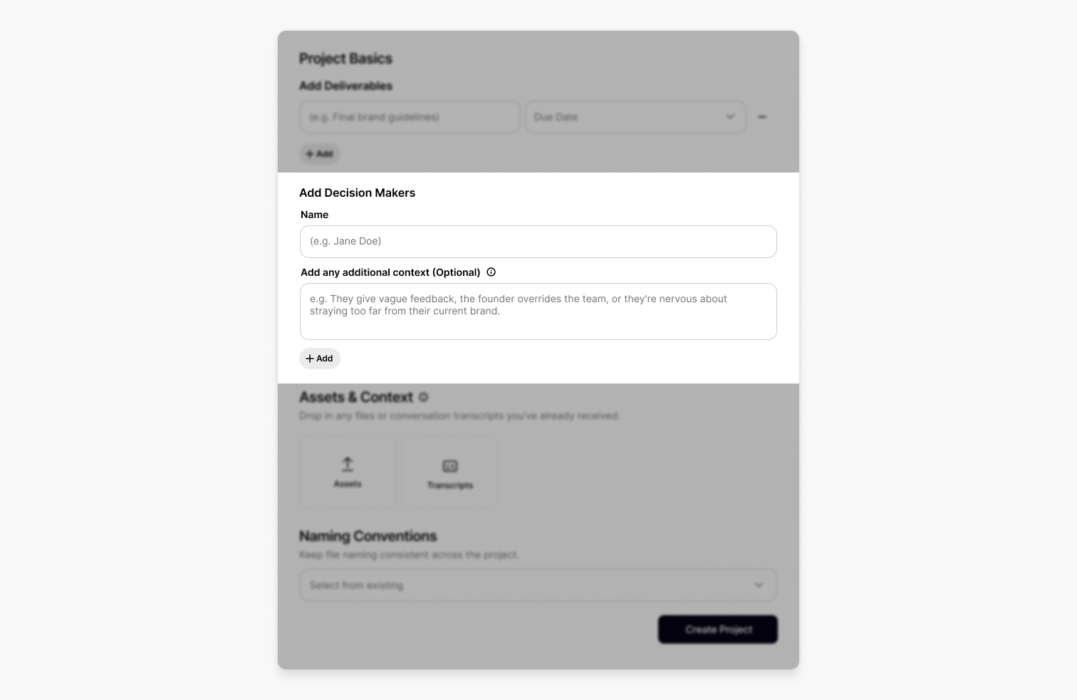 Low-friction setup during onboarding